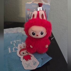 Labubu X Pin For Love Red